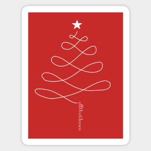 ATD Christmas tree Sticker